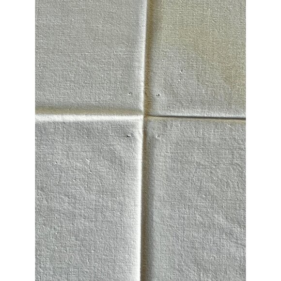 8 Pale Pink Embroidered Cotton Napkins Cutwork Scalloped Edges 15.25x15.25 - Picture 9 of 14